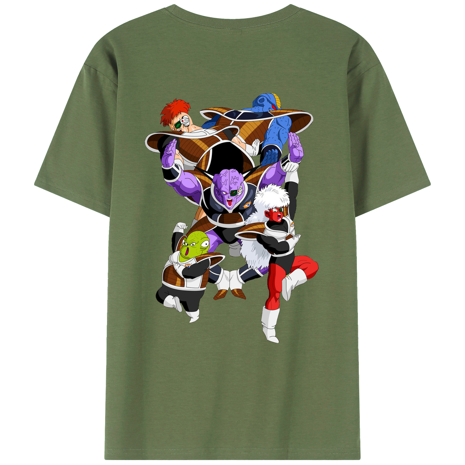 （画像用） ドラゴンボール DRAGON BALL 綿100％ メンズ半袖Tシャツ（バックプリント） 通気性